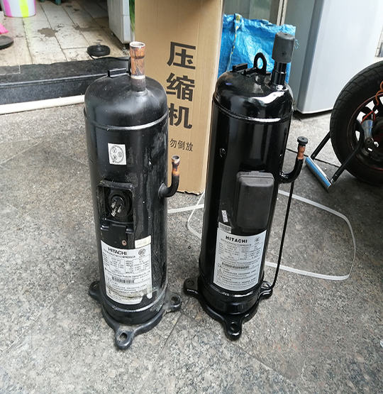 解放中央空调压缩机的更换维修